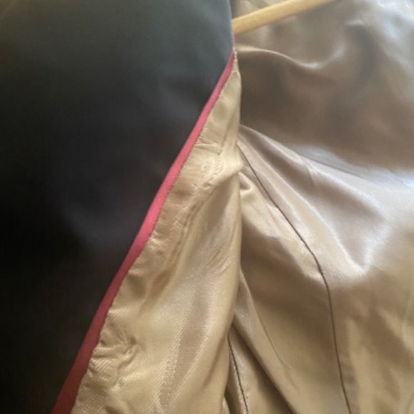 Zara women's bronze/metallic blazer/ tuxedo jacket. Size S - Picture 4 of 6